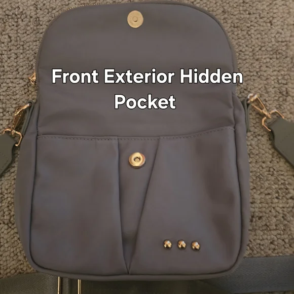 Crossbody Bag with Adjustable Strap - Picture 3 of 7